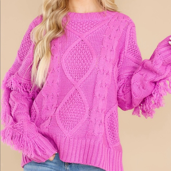 Fuchsia Sweater - Picture 10 of 12